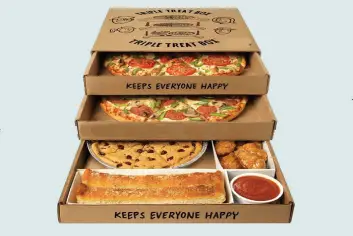 تولید انواع جعبه پیتزا