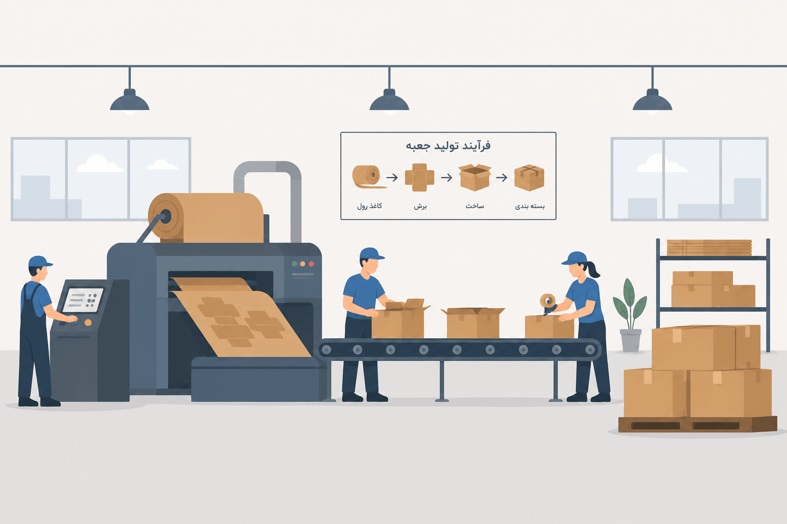 عوامل مؤثر بر سفارش جعبه